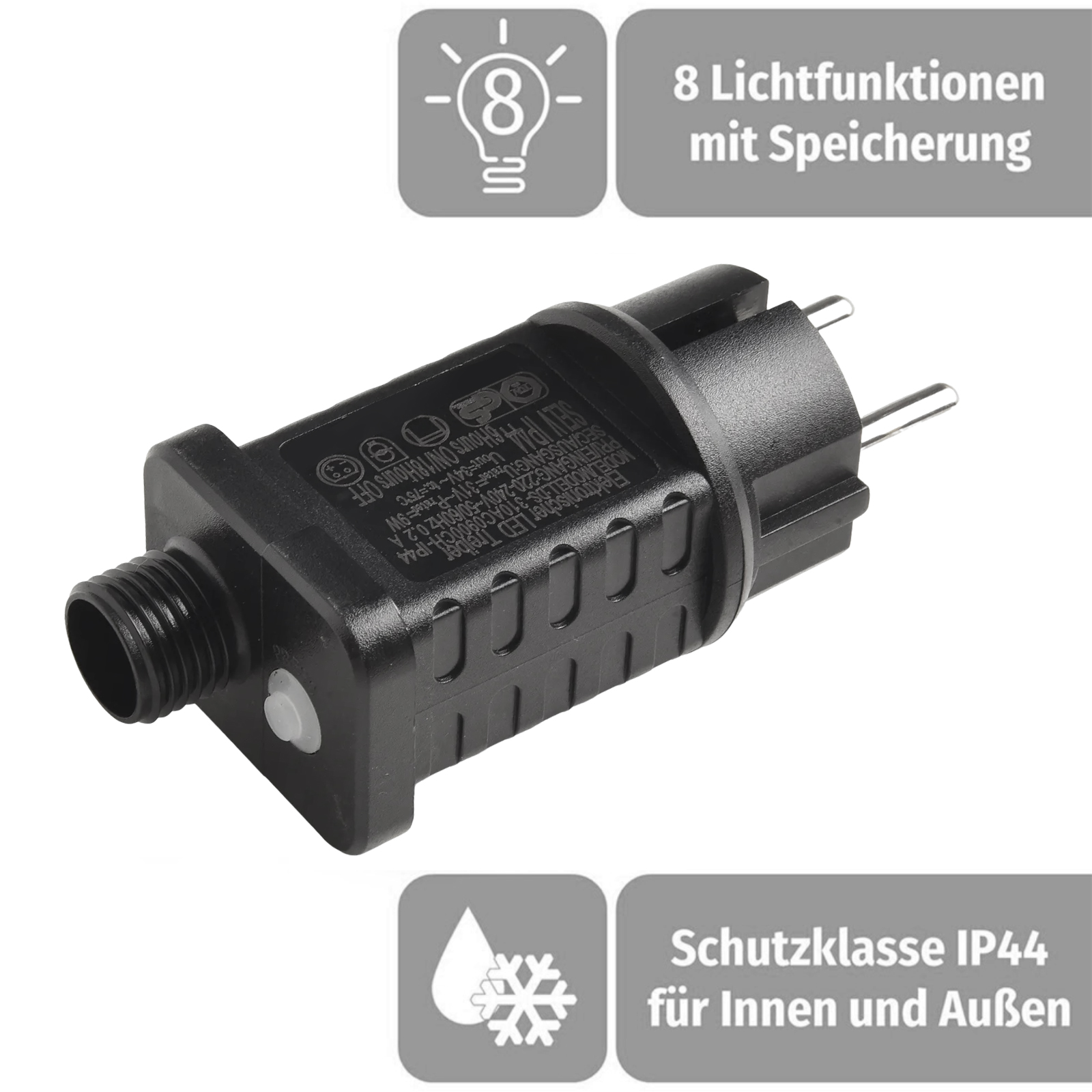 Outdoor Power With Timer - 31 V 9 W LED Transformator