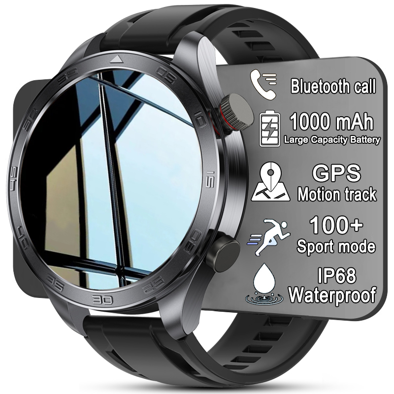 Outdoor Power Lead - Nieuw GPS Track Smartwatch voor Heren