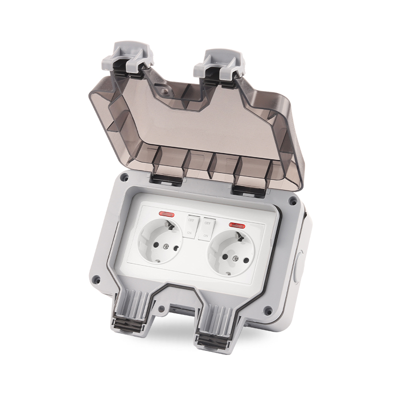 Outdoor Power Timer - IP66 Eu Duitsland Standaard Waterdichte Outdoor