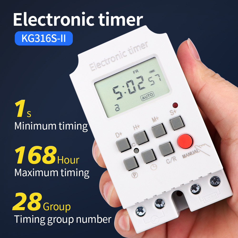 Outdoor Power Timer - Kg 316S 220vac 25a Digitale Timer