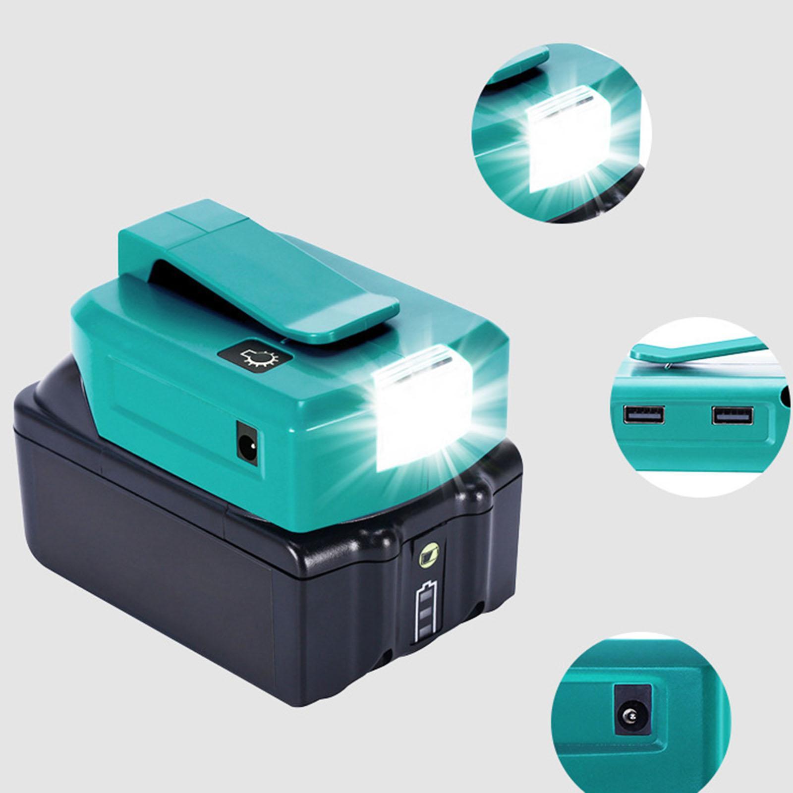 Outdoor Power Double Adapter - USB-adapter met dubbele USB-poorten voor 14-18V