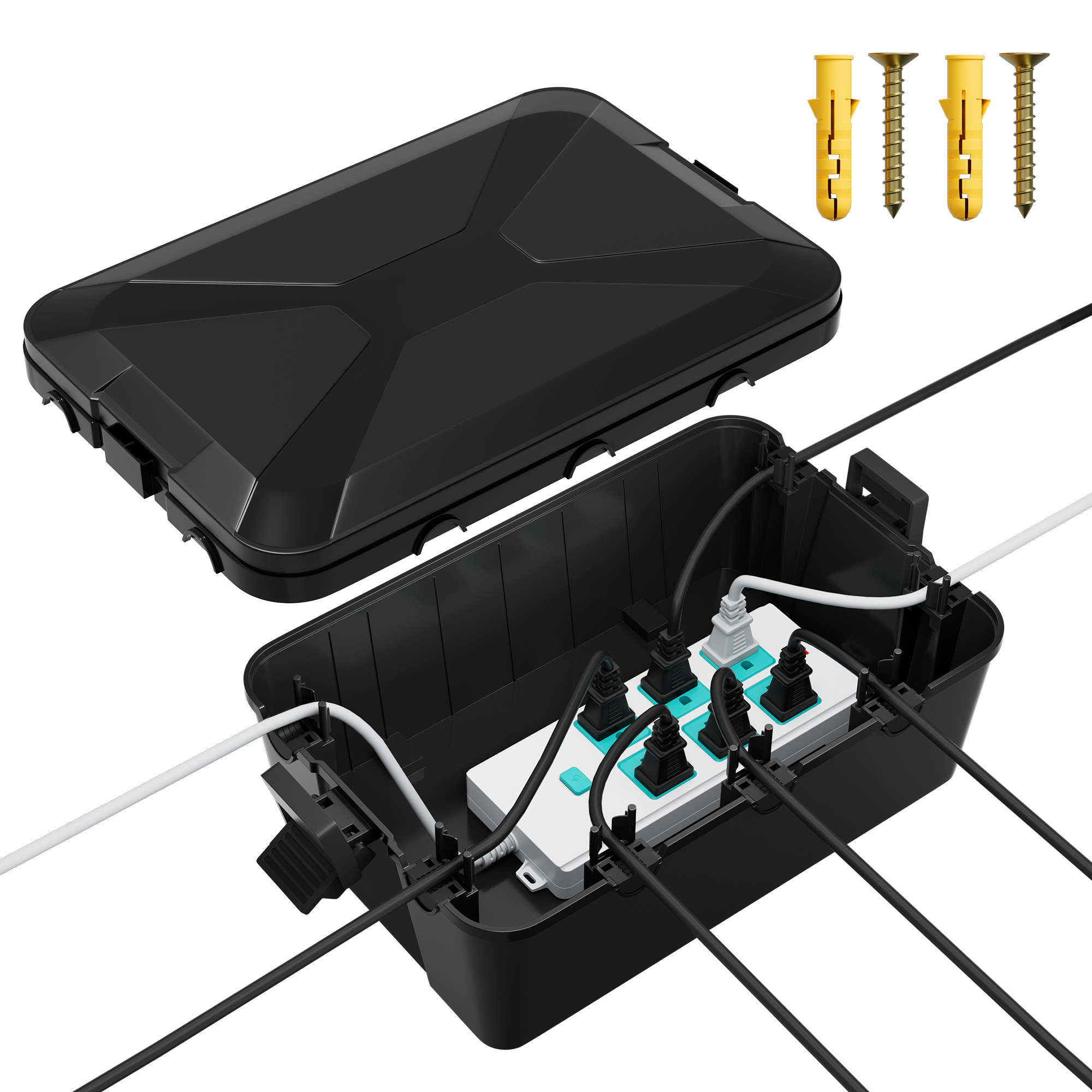 Outdoor Power Outlet Box - Outdoor elektrische doos 13x8x5 grote outdoor