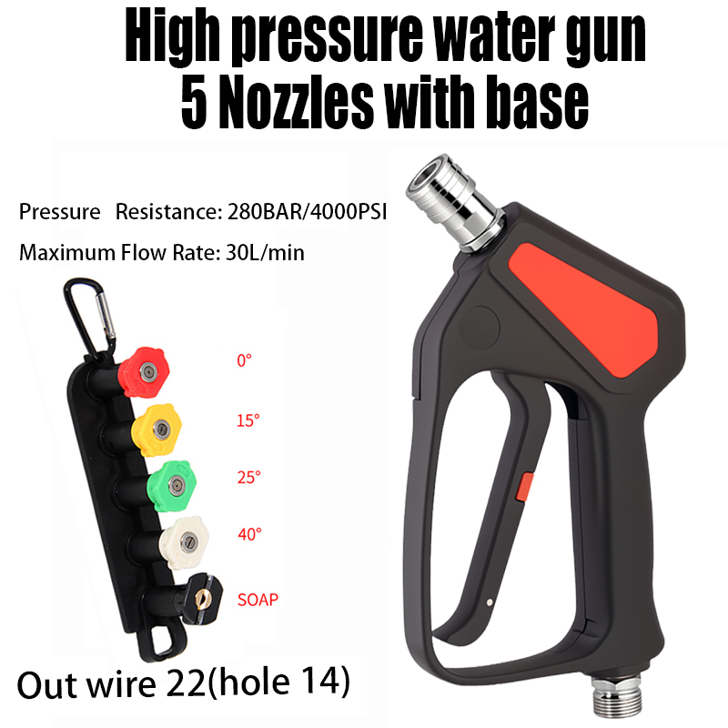 Power Washer Gun Replacement - M22-14 Vervanging Hogedruk Korte Wasmachine Pistool.
