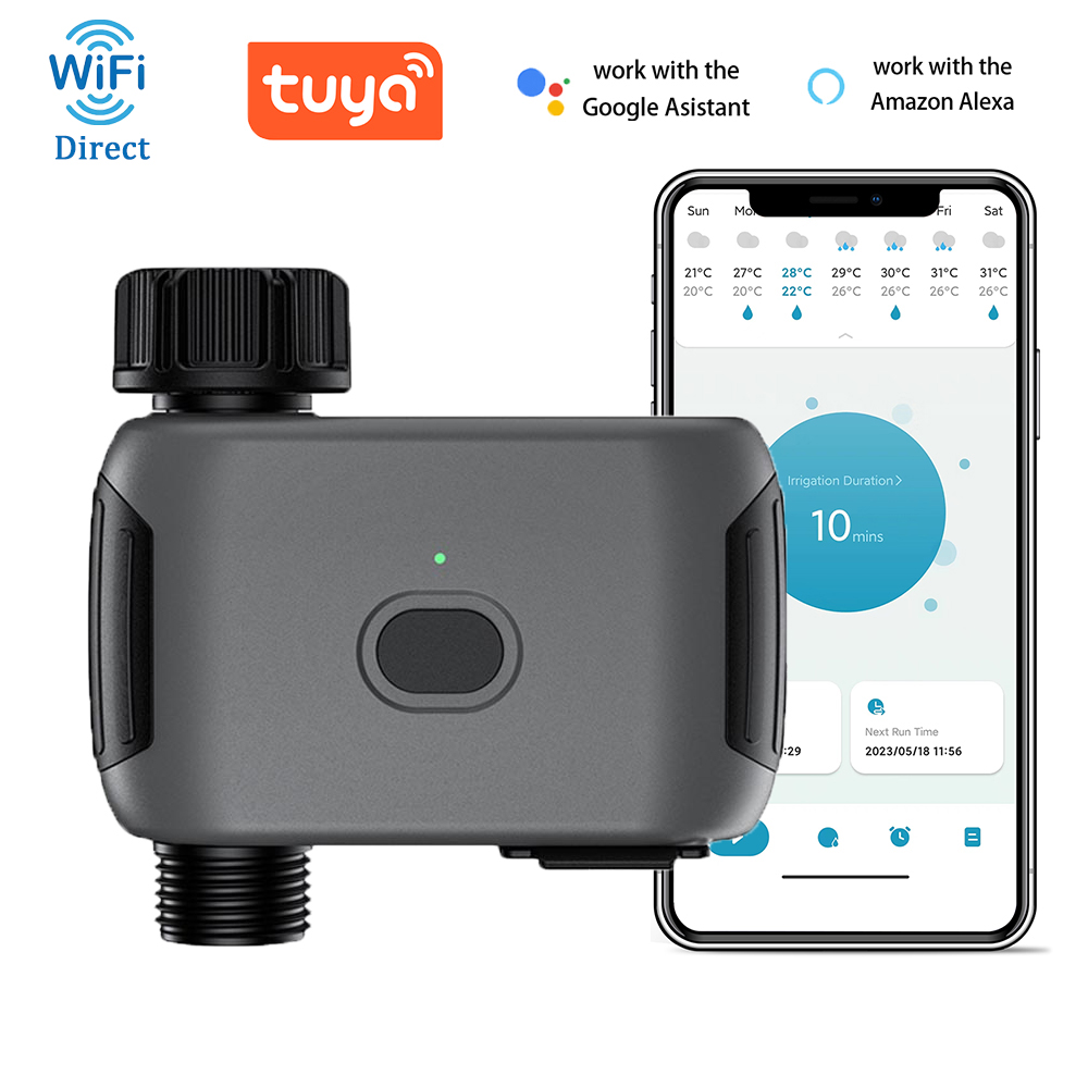 Outdoor Power Timer - Insoma Wifi Sprinkler Timer Automatisch irrigatiesysteem