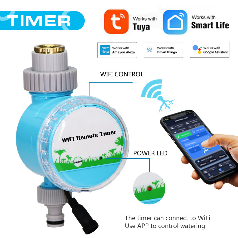 Outdoor Power Timer - Wifi Draadloze Tuin Water Timer Smart