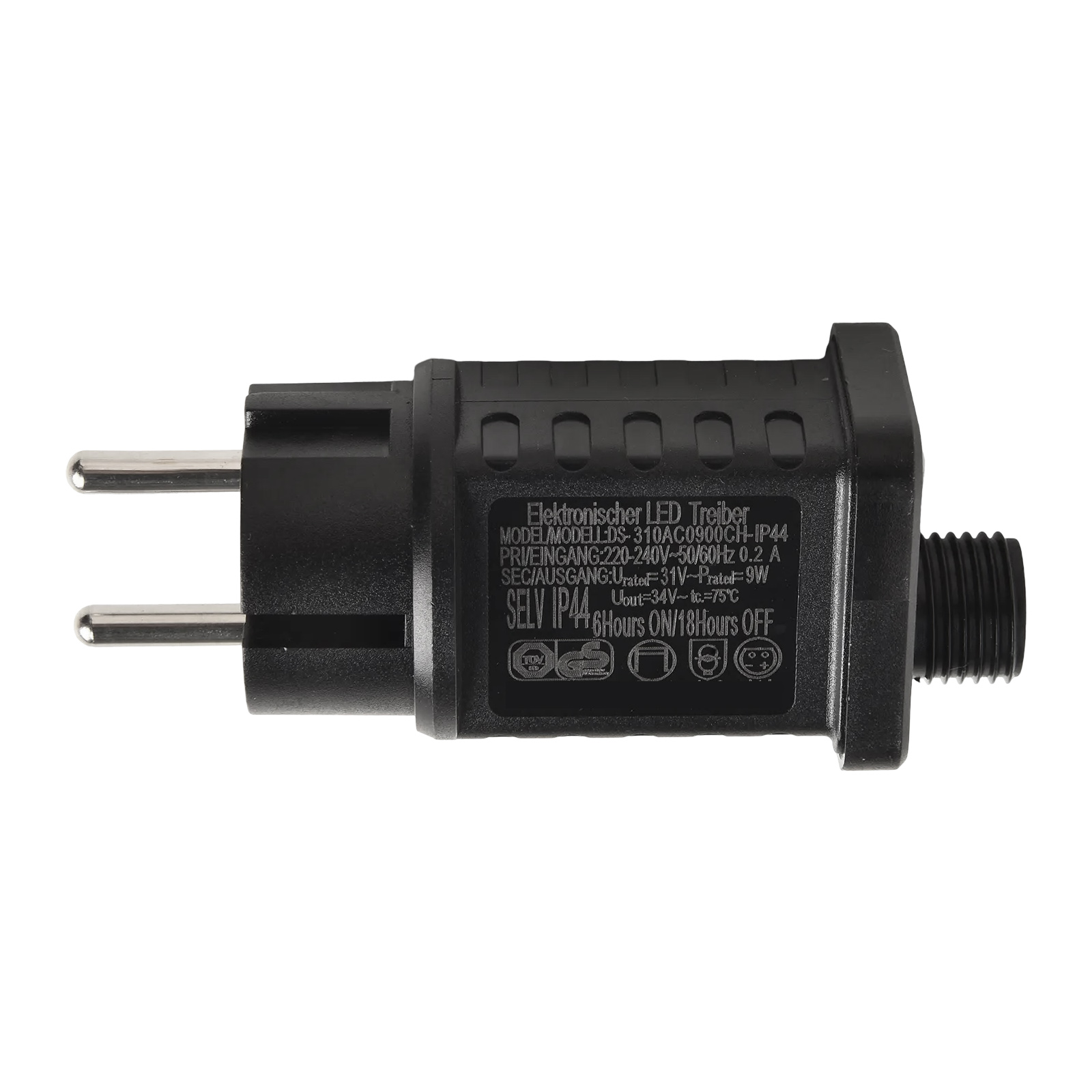 31 V 9 W LED Transformator Voe - Outdoor Power With Timer recensie en prijs