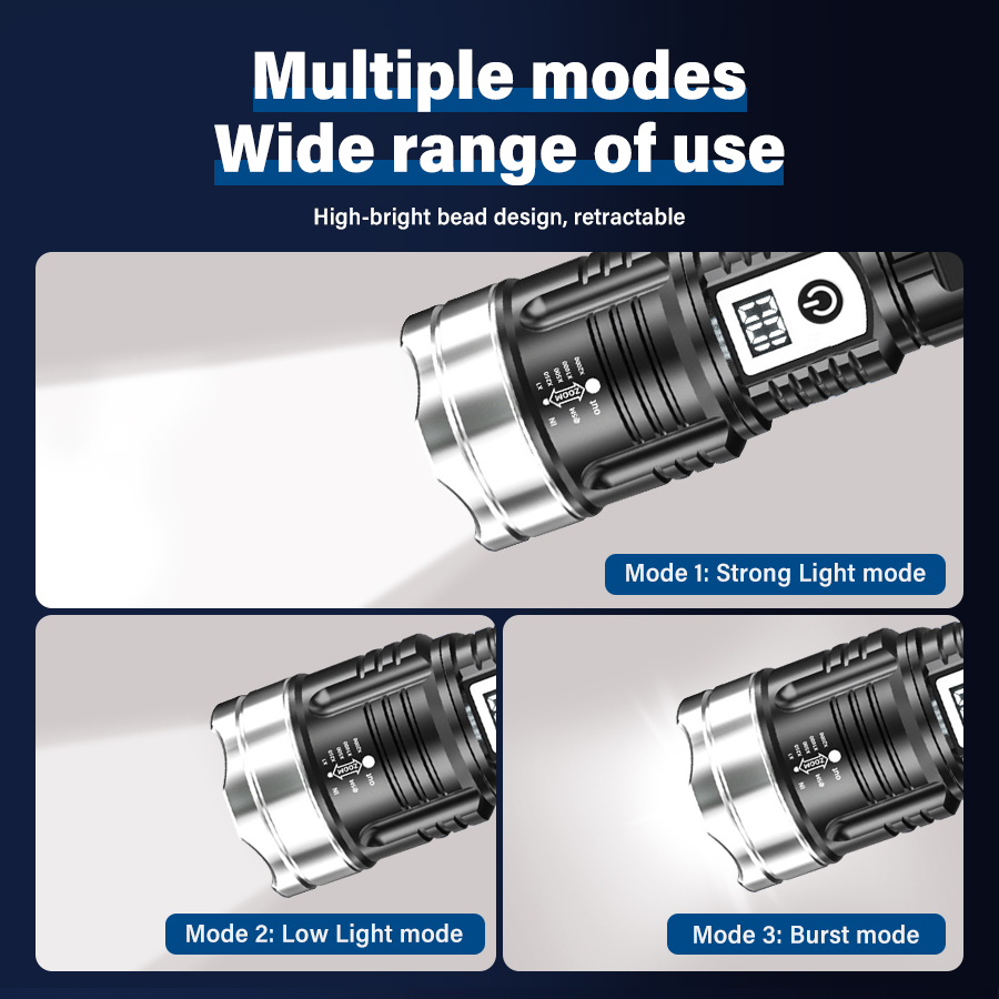 High Power 200000LM LED-zaklam - Outdoor Power For Lights recensie en prijs
