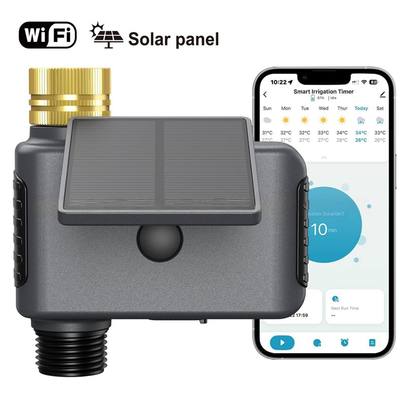ABKP-Tuya Wifi Smart Solar-aan - Outdoor Power With Timer recensie en prijs