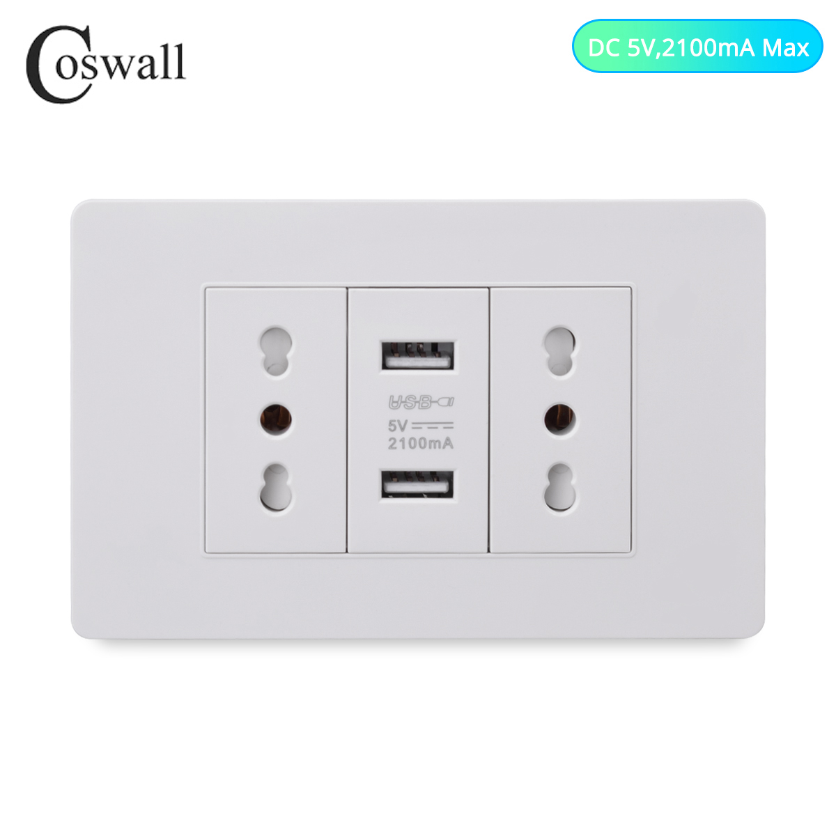 Coswall Wit 118 Serie Pc Panee - Outdoor Power Outlet recensie en prijs