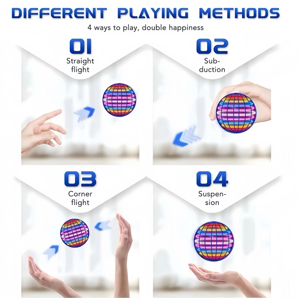 Flying Orb Boomerang Ball LED- - Outdoor Power Lead recensie en prijs