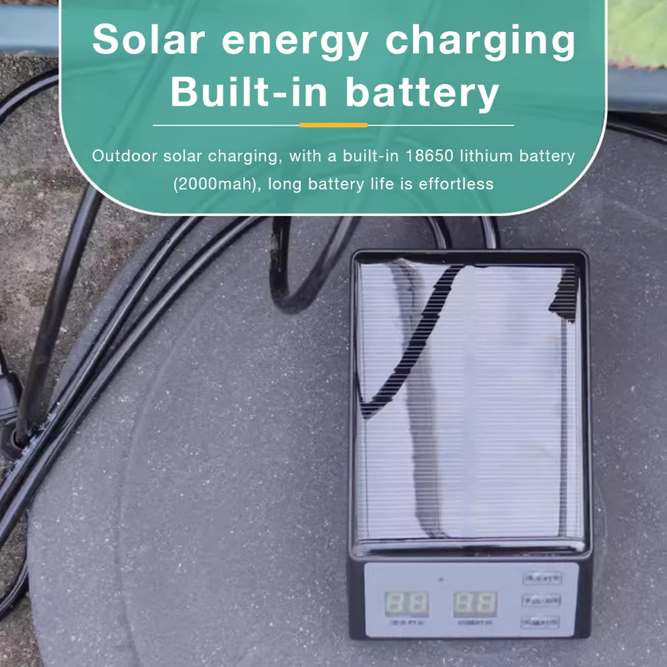 Nieuwe op zonne-energie werken - Outdoor Power With Timer recensie en prijs