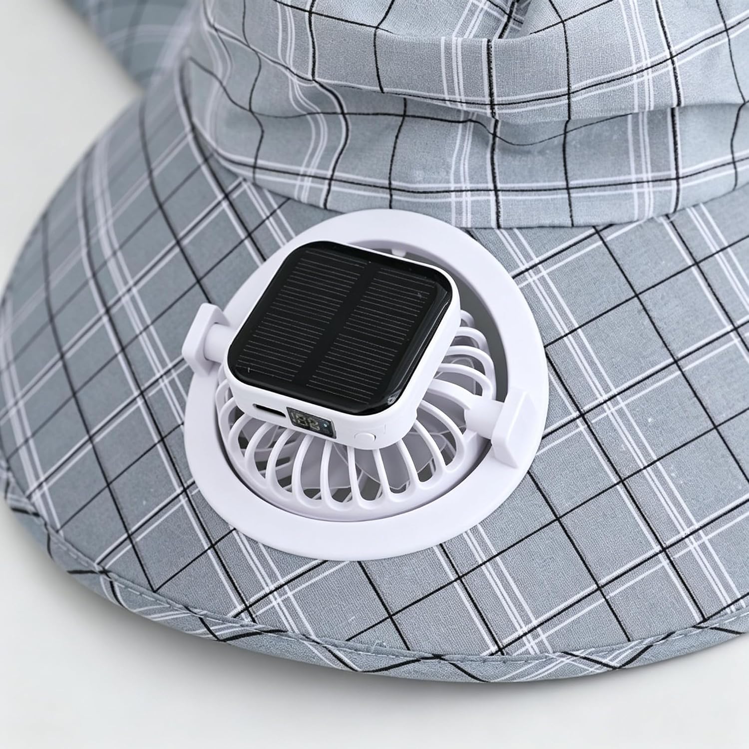 1PC Zonne-energie Nekbescherme - Outdoor Power Fan recensie en prijs
