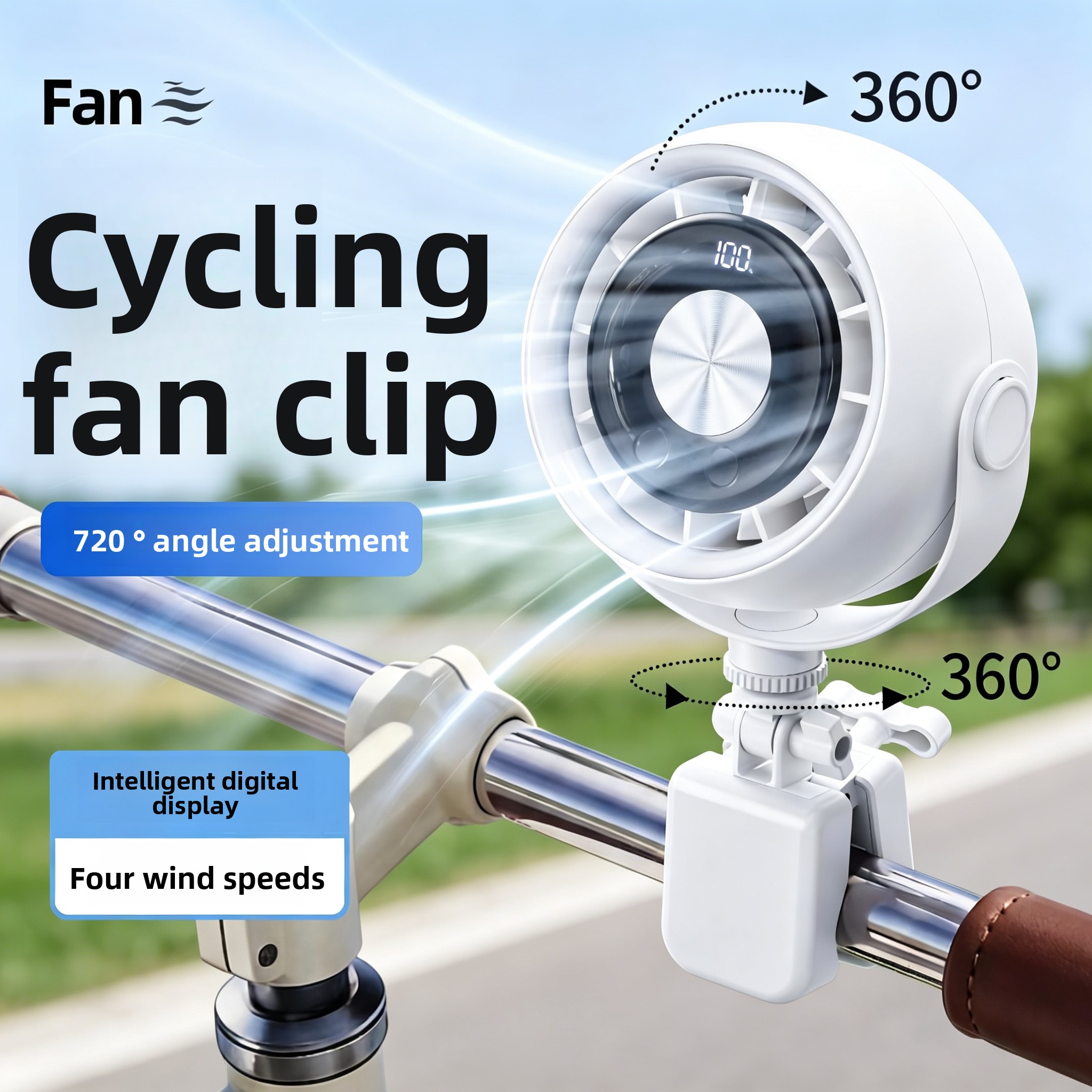 Krachtige koeling voor auto's, - Outdoor Power Fan recensie en prijs