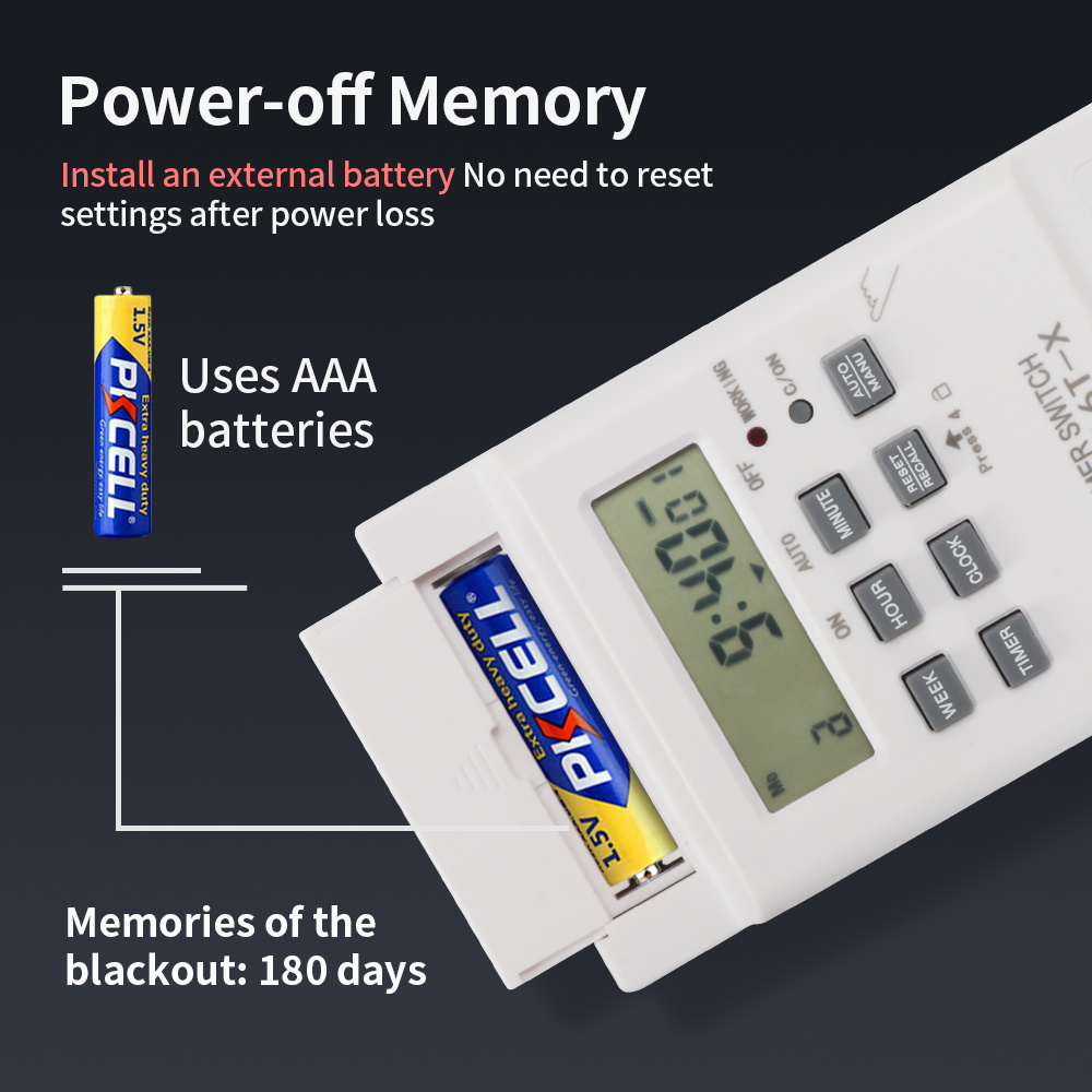 TNCE 30A tijdschakelaar 220V v - Outdoor Power Timer recensie en prijs