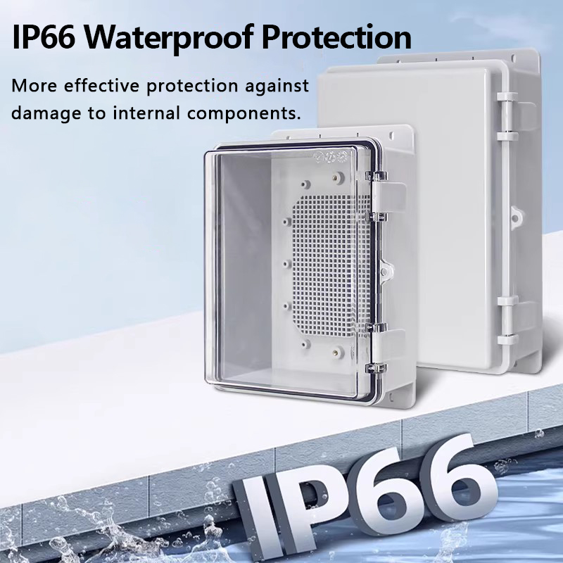 IP66 waterdichte grijs/transpa - Outdoor Power Outlet Box recensie en prijs
