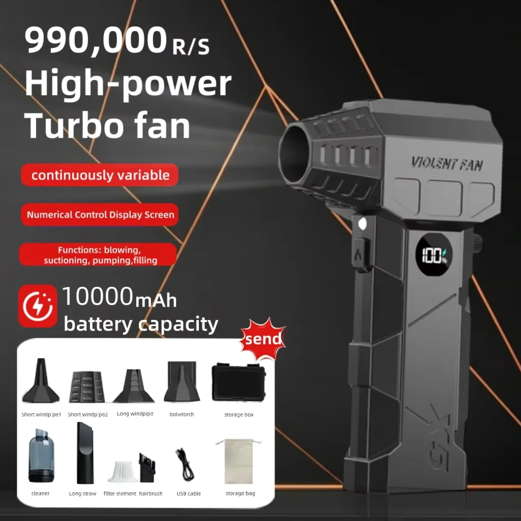 X5 turbofanmotor met 99.000 to - Outdoor Power Fan recensie en prijs