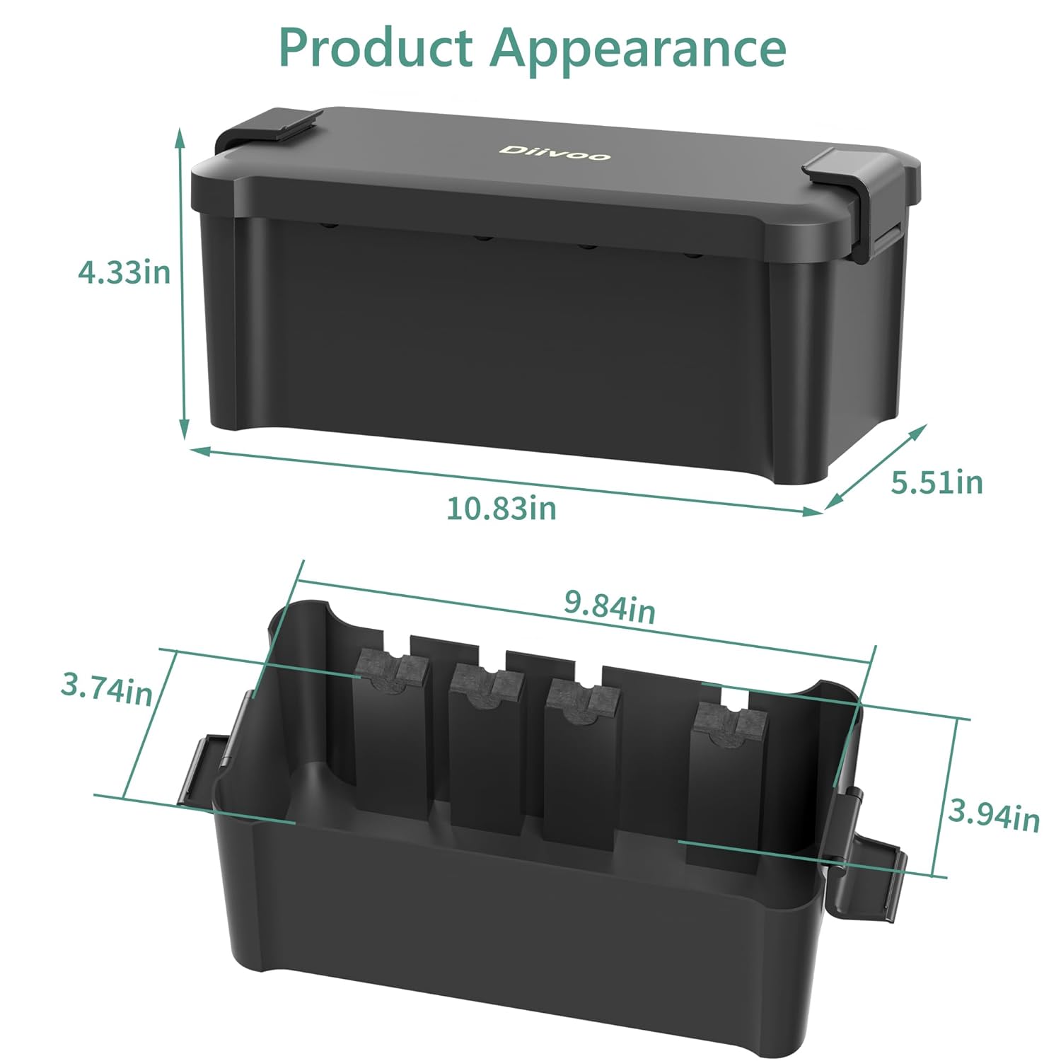 Diivoo Outdoor waterdichte ele - Outdoor Power Outlet Box recensie en prijs