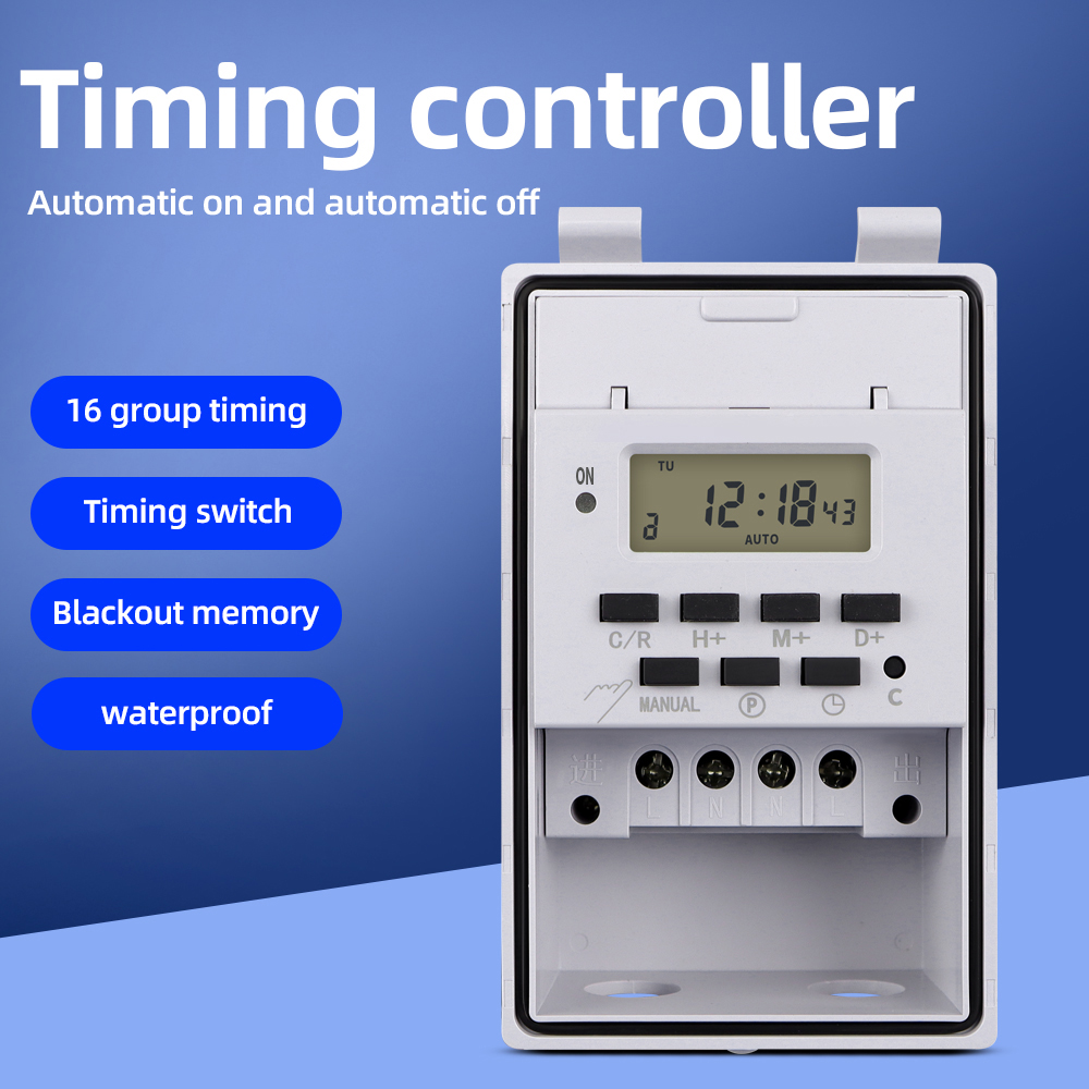 Tijdschakelaar 30A Recycle Wek - Outdoor Power Timer recensie en prijs