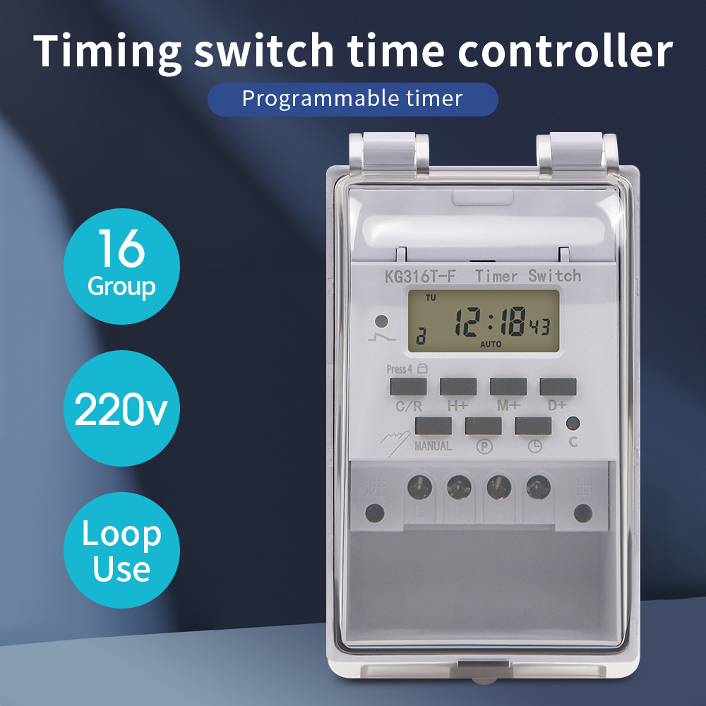 Tijdschakelaar 30A Recycle Wek - Outdoor Power Timer recensie en prijs