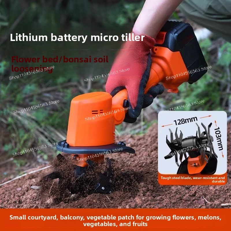 Oplaadbare mini-elektrische cu - Garden Tiller Mini recensie en prijs