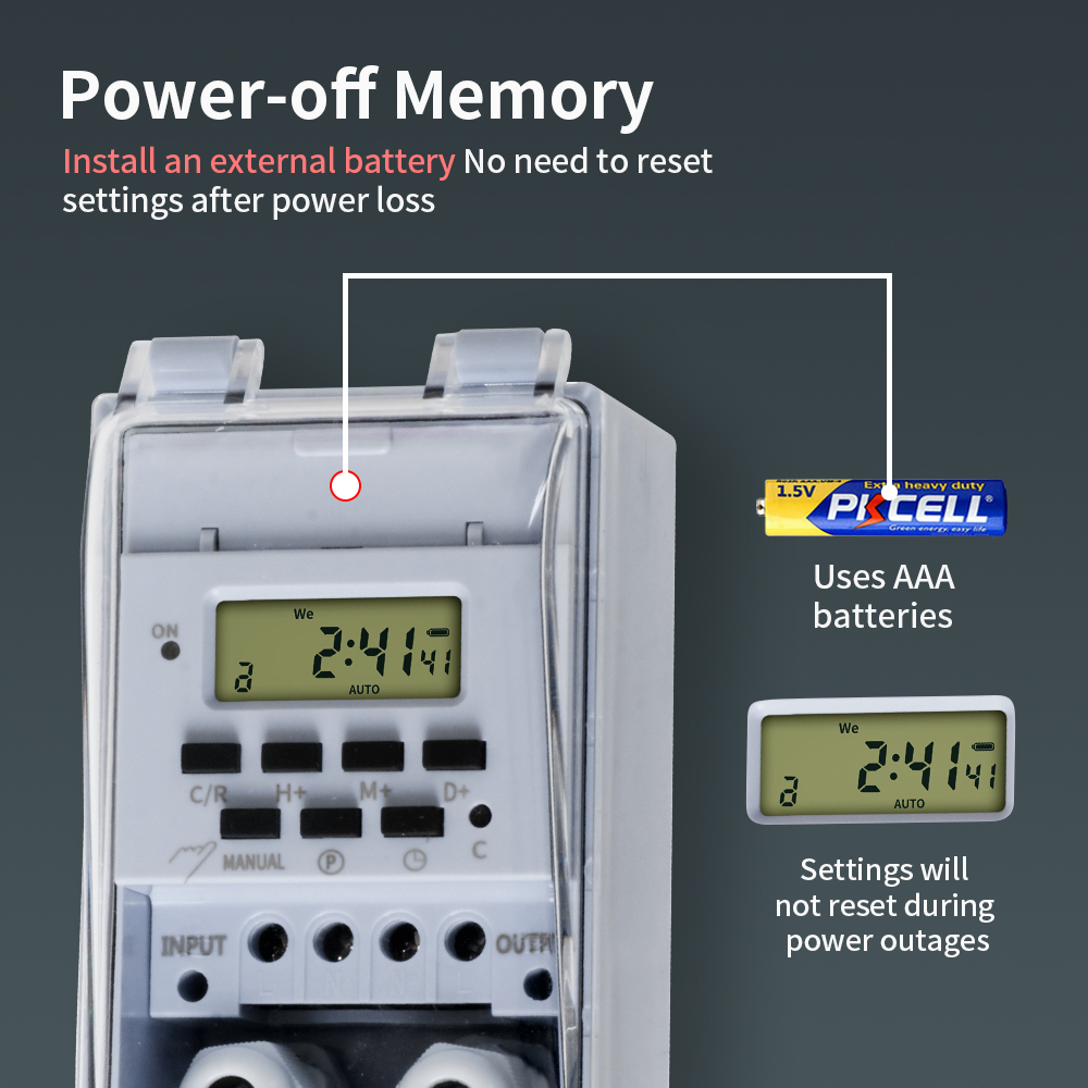 TNCE 30A tijdschakelaar, water - Outdoor Power Timer recensie en prijs