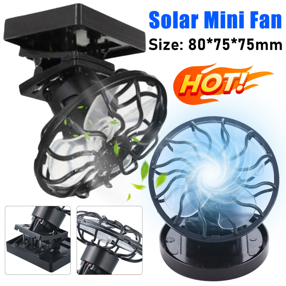 Zonne-energie Mini Clip Fan Cl - Outdoor Power With Timer recensie en prijs