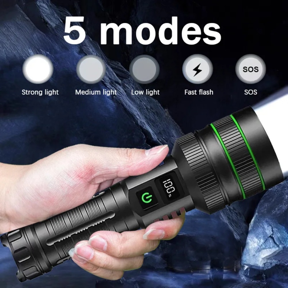 Krachtige LED-zaklamp Zoombaar - Outdoor Power For Lights recensie en prijs