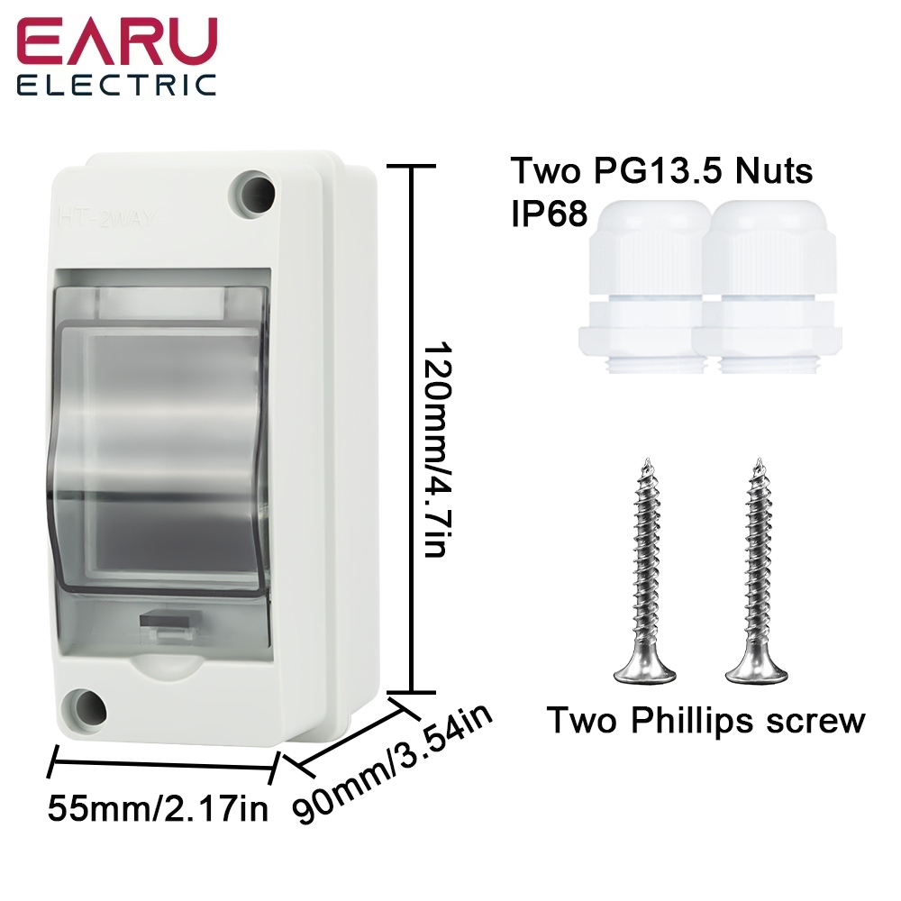 HT-2 Ip65 Waterdichte Distribu - Outdoor Power Outlet Box recensie en prijs